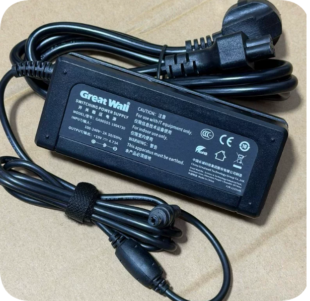 *Brand NEW* Great Wall 19V 4.73A Power Adapter for Jiaxiang HF716 All-in-One PC (90W, Small-Tip Connector)GA90
